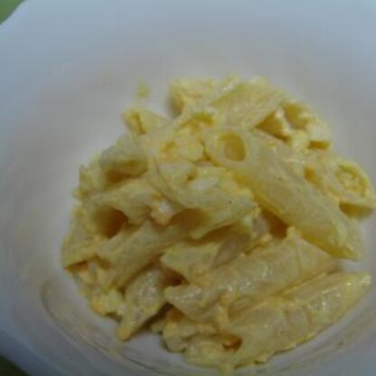 卵だけのマカロニサラダがこんなに美味しいだなんて！！作るのも材料も簡単なのに～っウチのヘビーローテーション決定です（*＾０＾*）